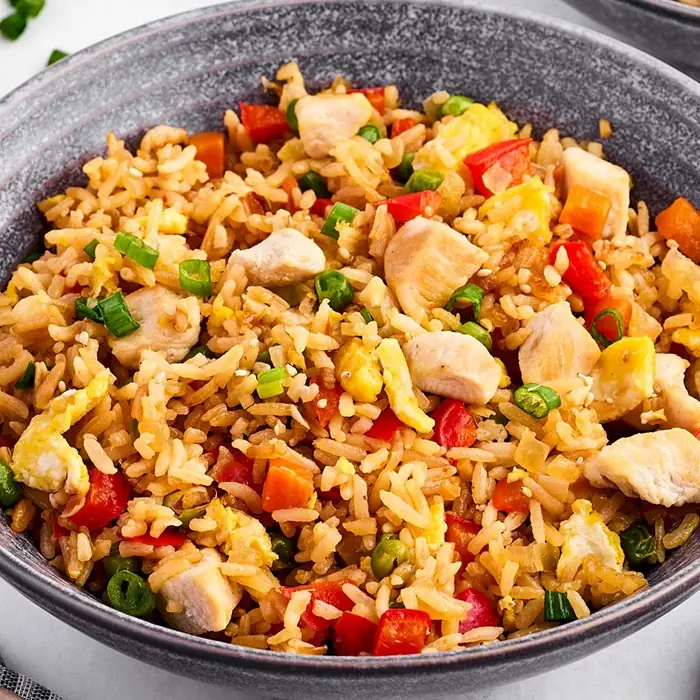 Chicken Fried Rice (Chinese Chicken)