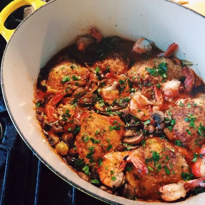 Chicken Marengo (French Chicken)