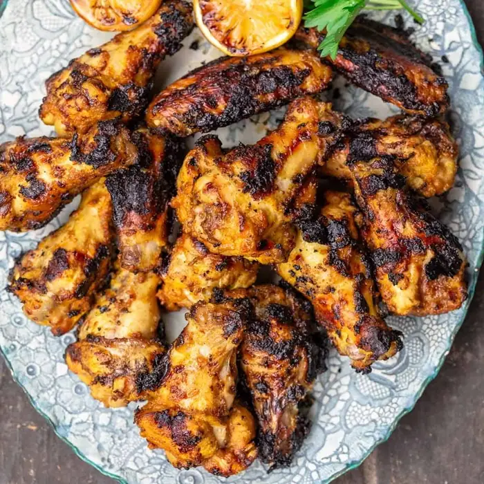 Chicken wings with cumin, lemon & garlic (Turkish Chicken)