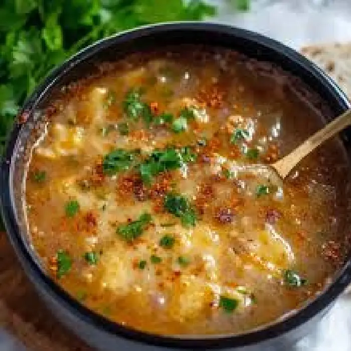 Chorba Hamra bel Frik (Algerian Lamb, Tomato, and Freekeh Soup) (Algerian Lamb)