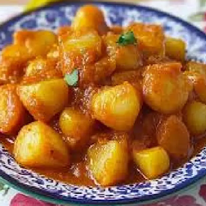 Chtitha Batata (Algerian Potato Stew) (Algerian Vegetarian)