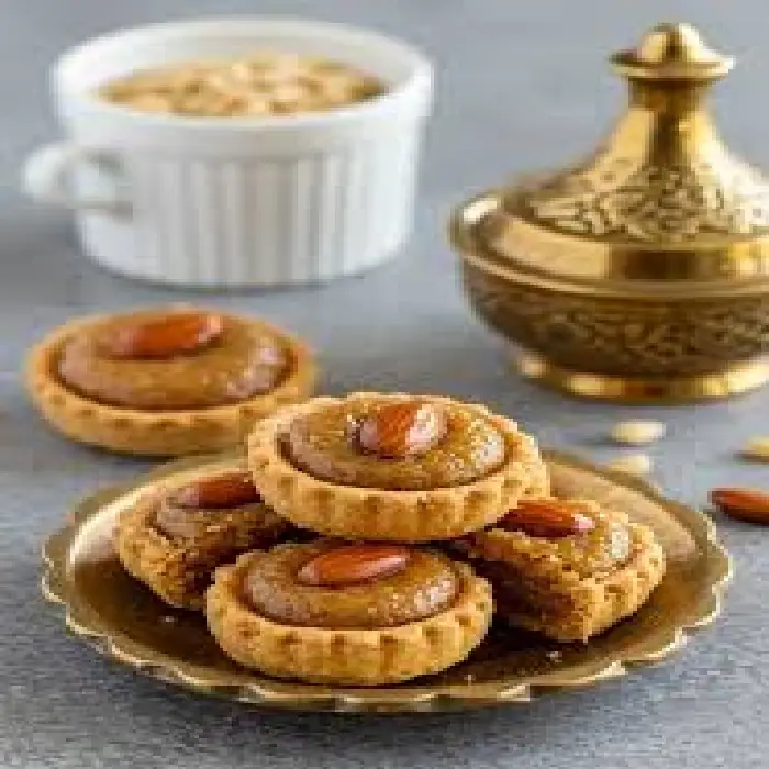Dziriat (Algerian Almond Tarts) (Algerian Dessert)