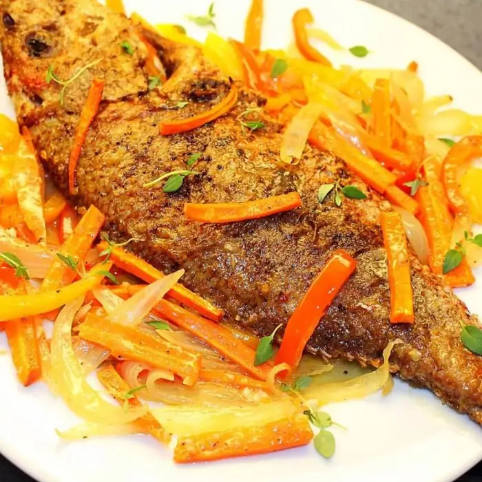Escovitch Fish (Jamaican Seafood)