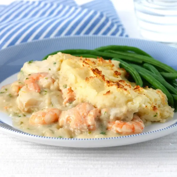 Fish pie (British Seafood)